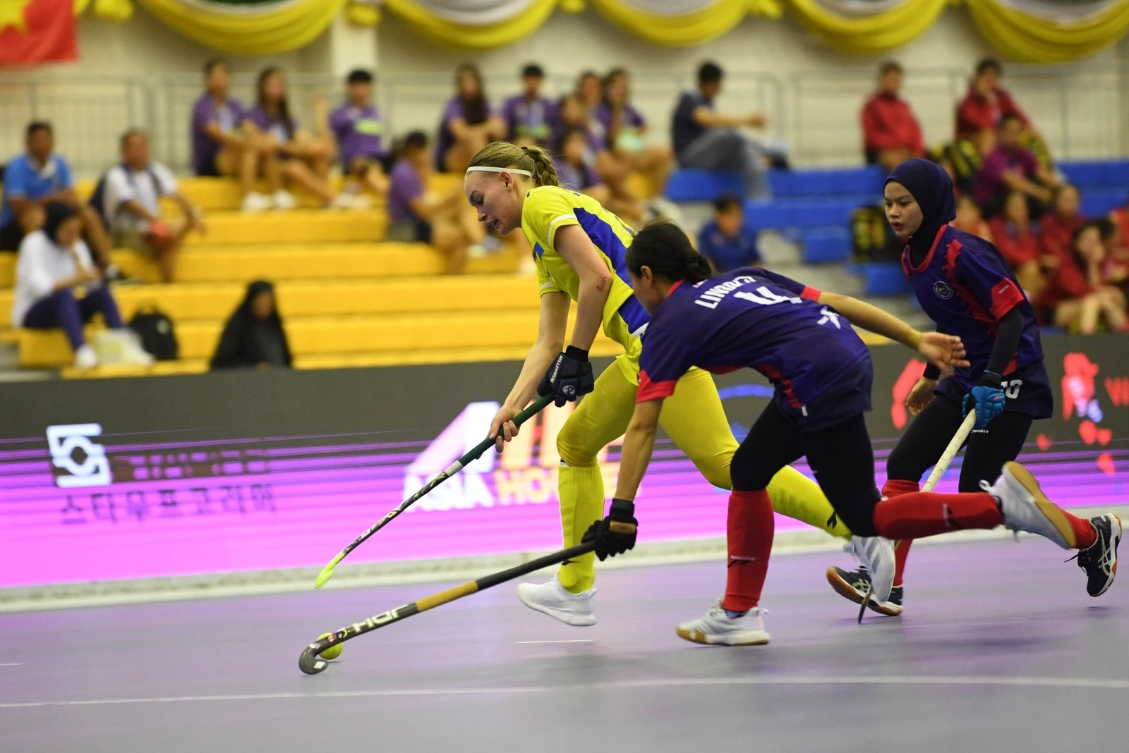 Malaysian Tigress go down 5-1 to Kazakhstan at Indoor Hockey Asia Cup