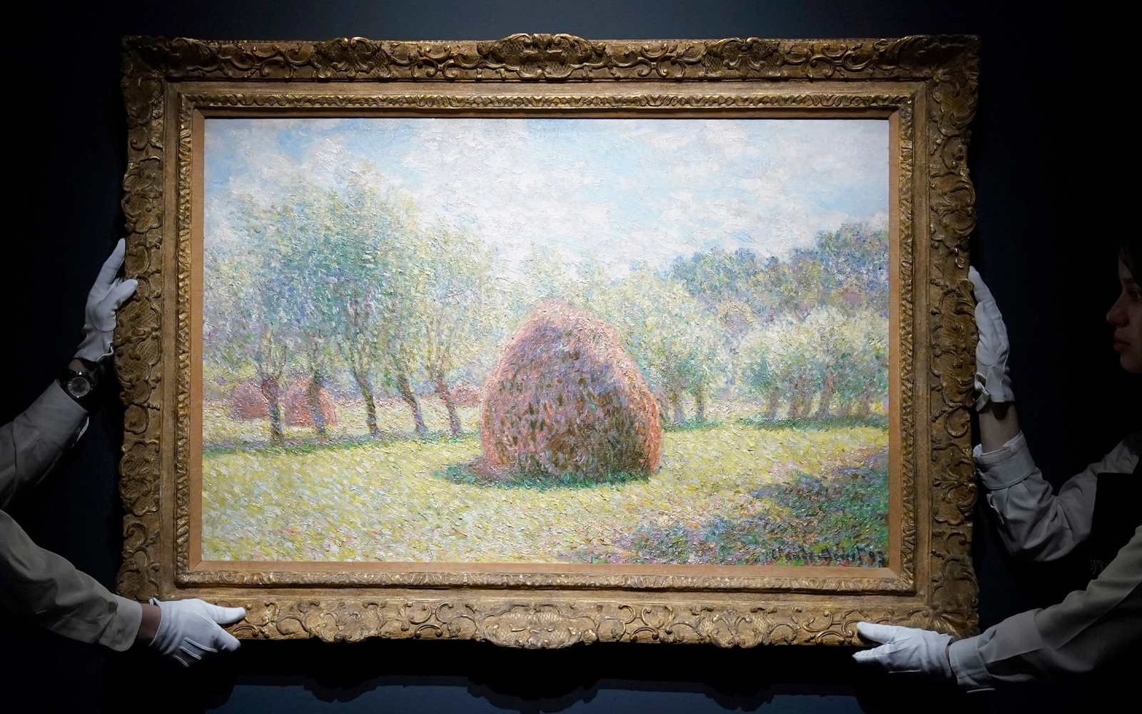 Monet painting fetches USmil at New York auction