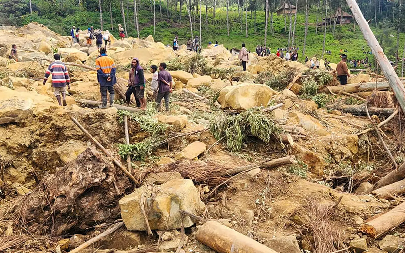 Body recovery effort ‘called off’ at Papua New Guinea landslide site