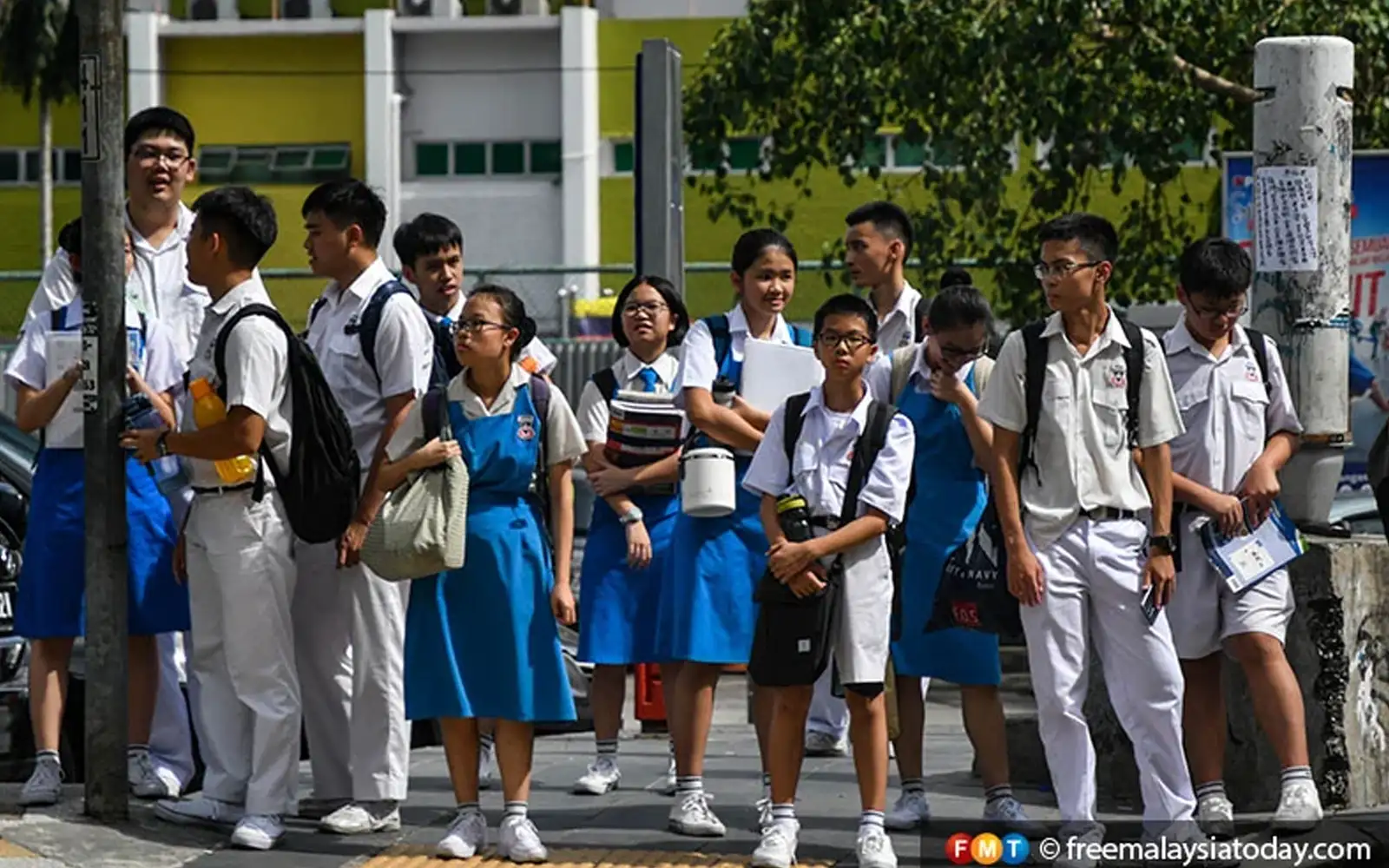 pelajar sekolah cina