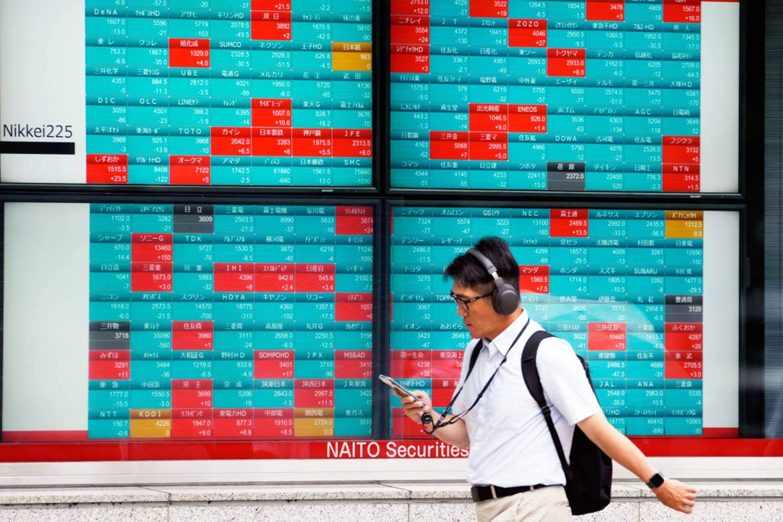 Asian shares hit one-month high as investors bet on a dovish Fed