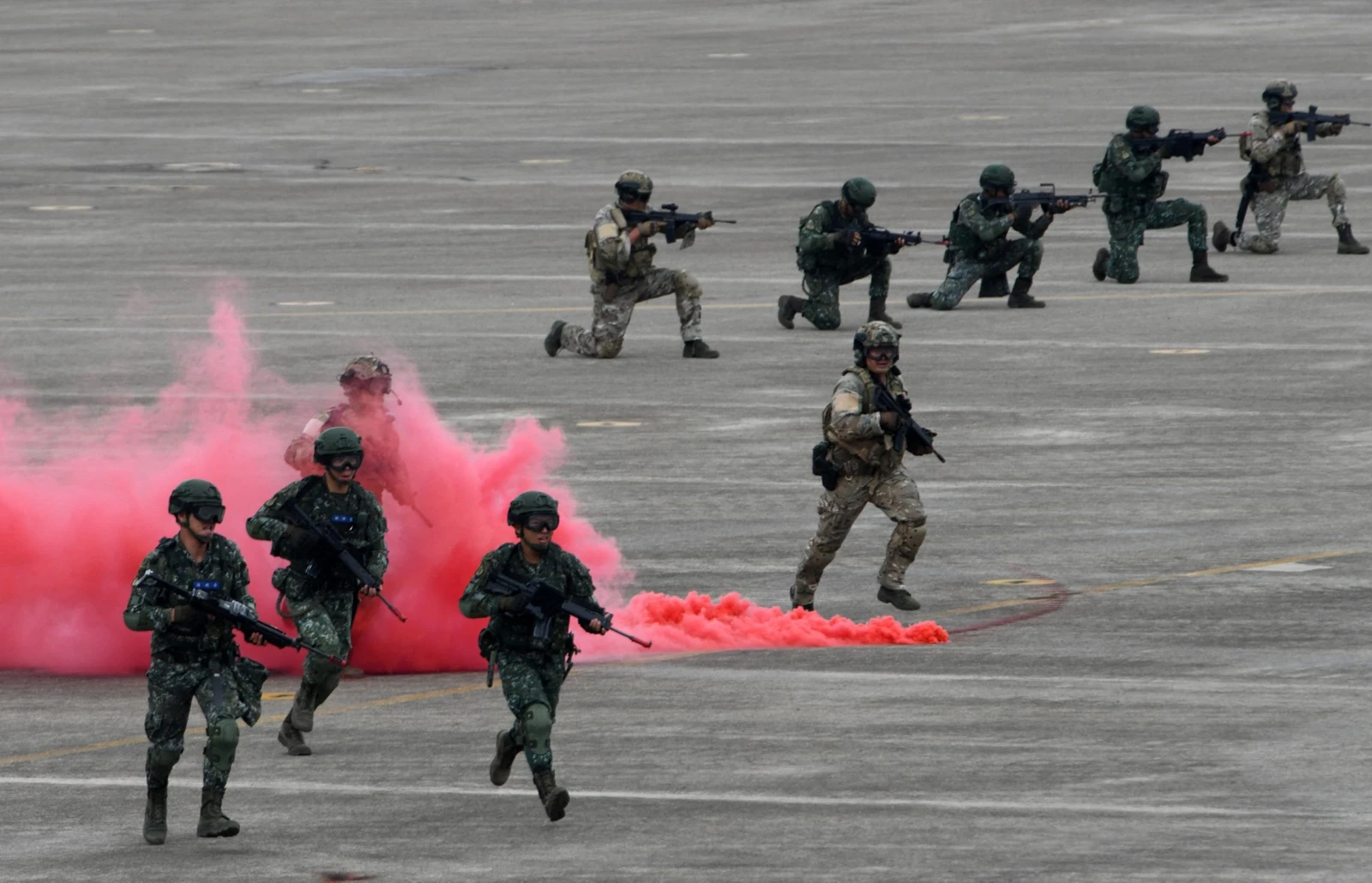 c0022259 taiwan military drills han kuang afp