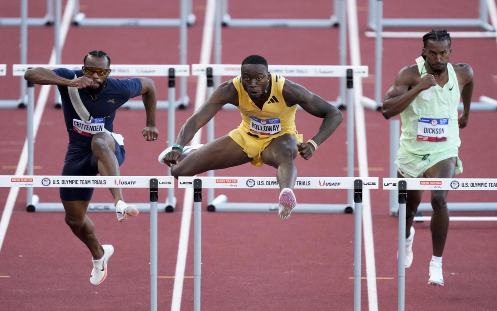 Holloway Wins 110m Hurdles In Sizzling US Olympic Trials | FMT