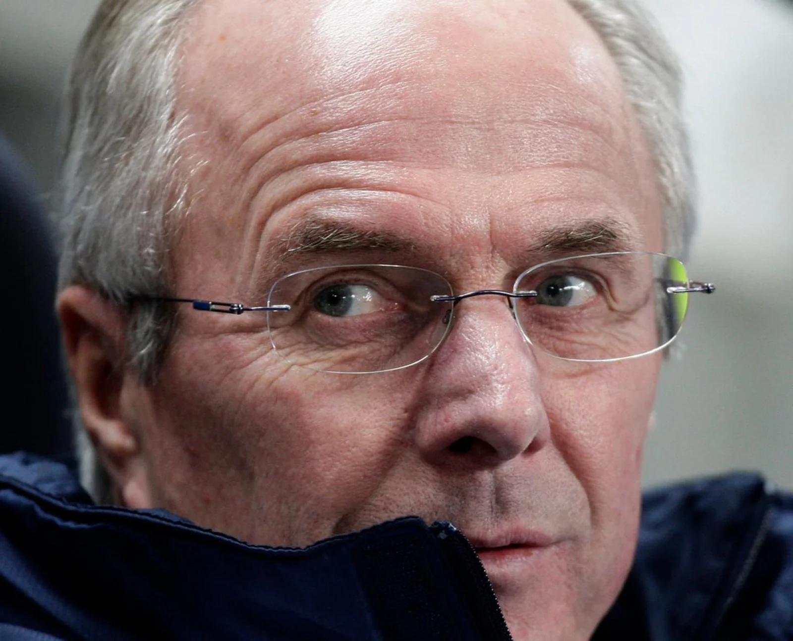 Sweden Soccer Eriksson FILE - This Tuesday Jan. 18, 2011 file photo shows then Leicester's manager Sven-Goran Eriksson before his team's English FA Cup third round replay soccer match against Manchester City in Manchester, England. Swedish soccer coach Sven-Goran Eriksson says he has cancer and might have less than a year to live. The former England coach has told Swedish Radio he discovered he had cancer after collapsing suddenly. (AP Photo/Jon Super, File)