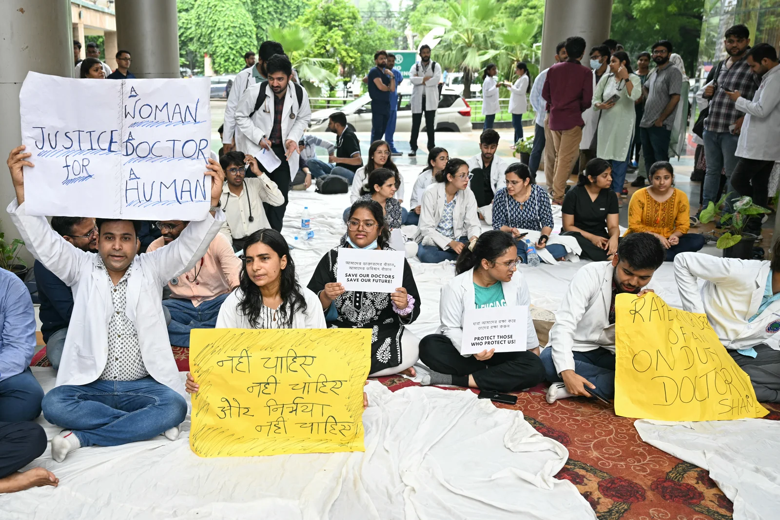 Indian doctors strike after colleague’s rape and murder