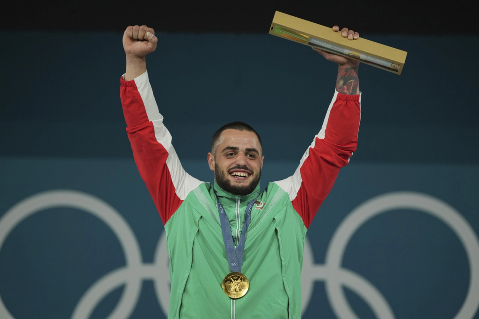 ‘Man from Mars’ Nasar wins Olympic weightlifting gold with new world record