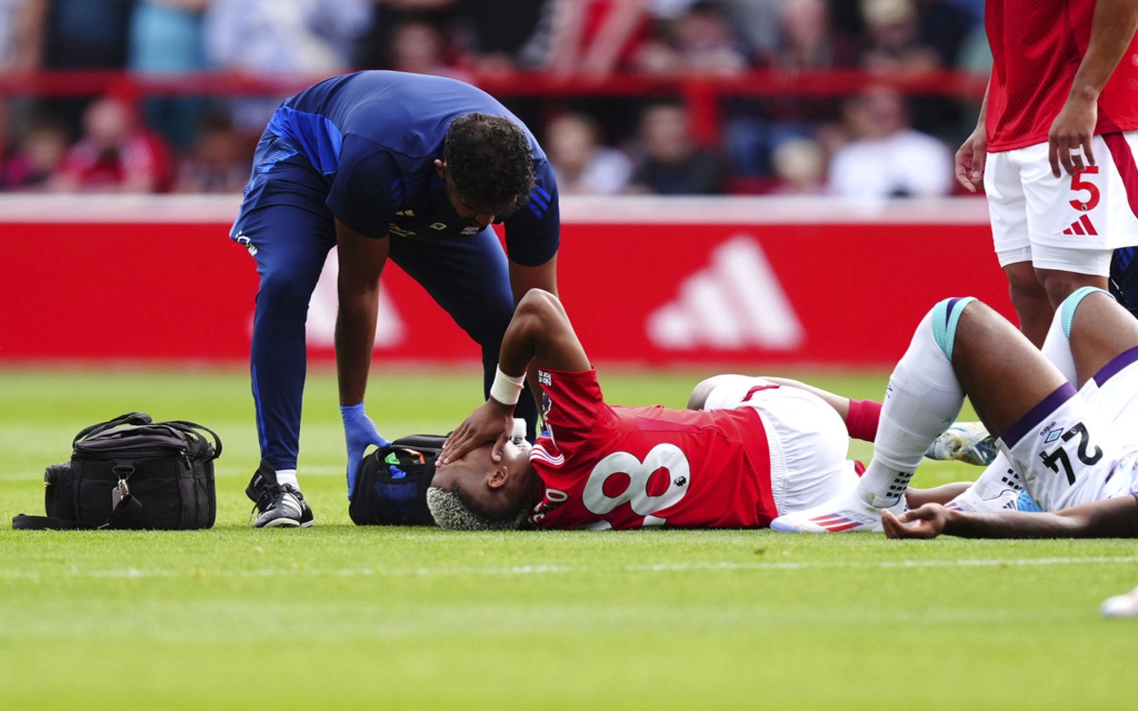 Forest defender Danilo suffers ankle injury in Bournemouth draw