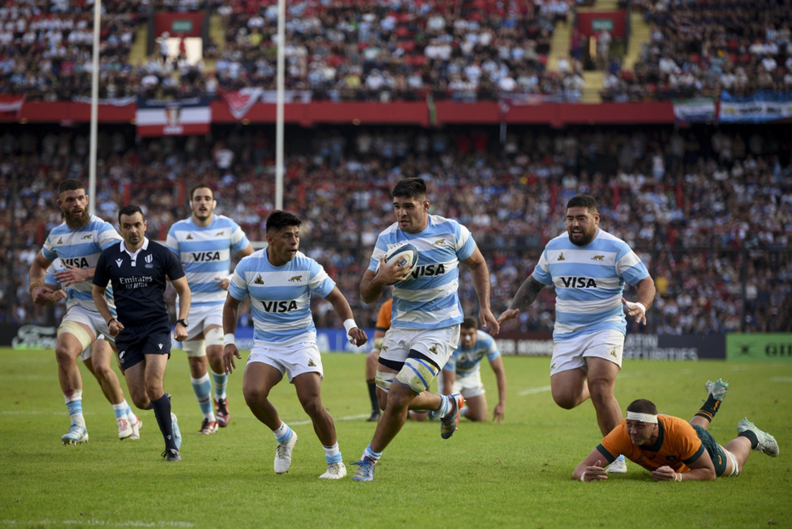 Argentina thump Wallabies 67-27 in record-breaking triumph