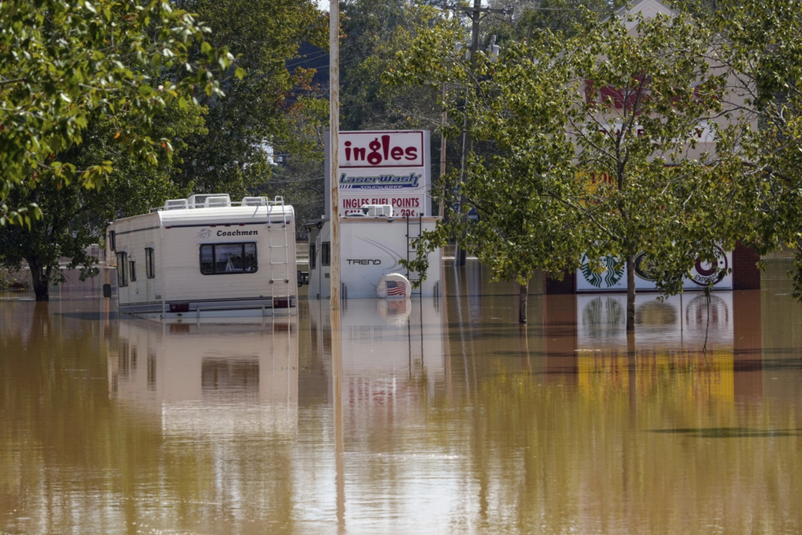 At least 100 dead as Hurricane Helene rips through the US southeast