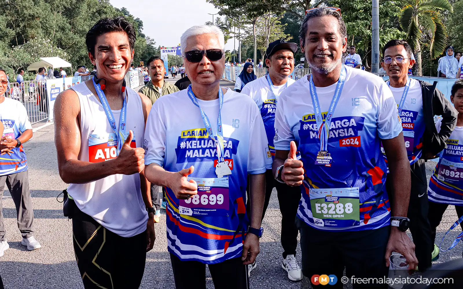 Hampir 5,000 peserta rentas fahaman politik sertai Larian Keluarga Malaysia