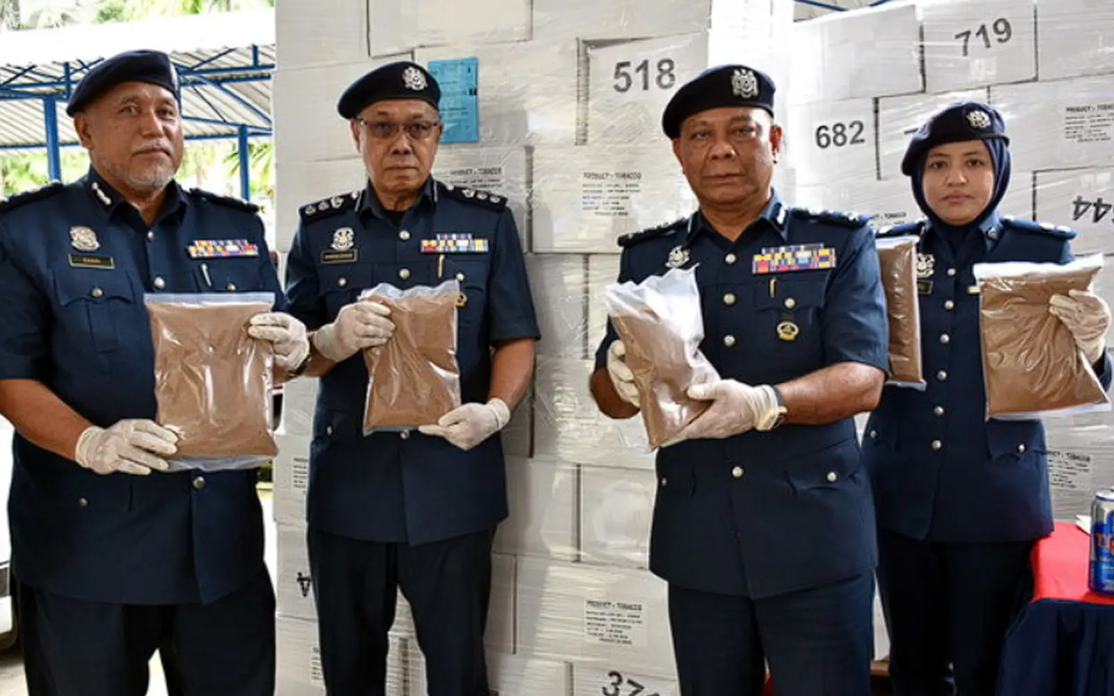 RM1.2mil in smuggled goods seized by Melaka customs