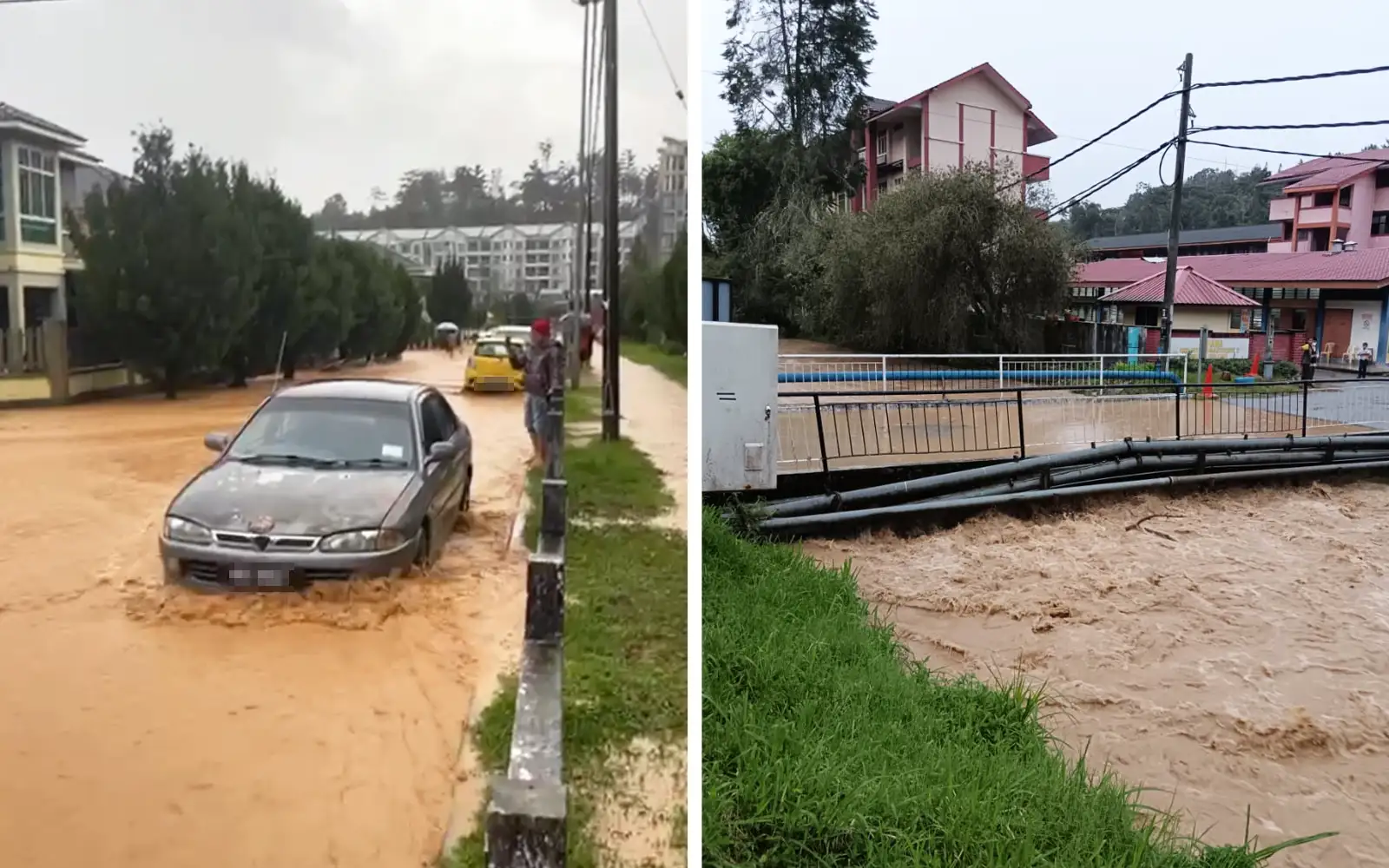 31 evacuated as floods, landslides hit Cameron Highlands