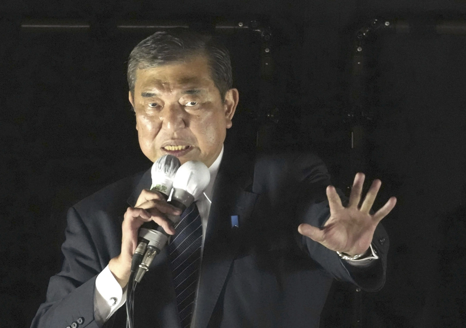 Japan’s ruling coalition set to lose parliamentary majority, reveal exit polls