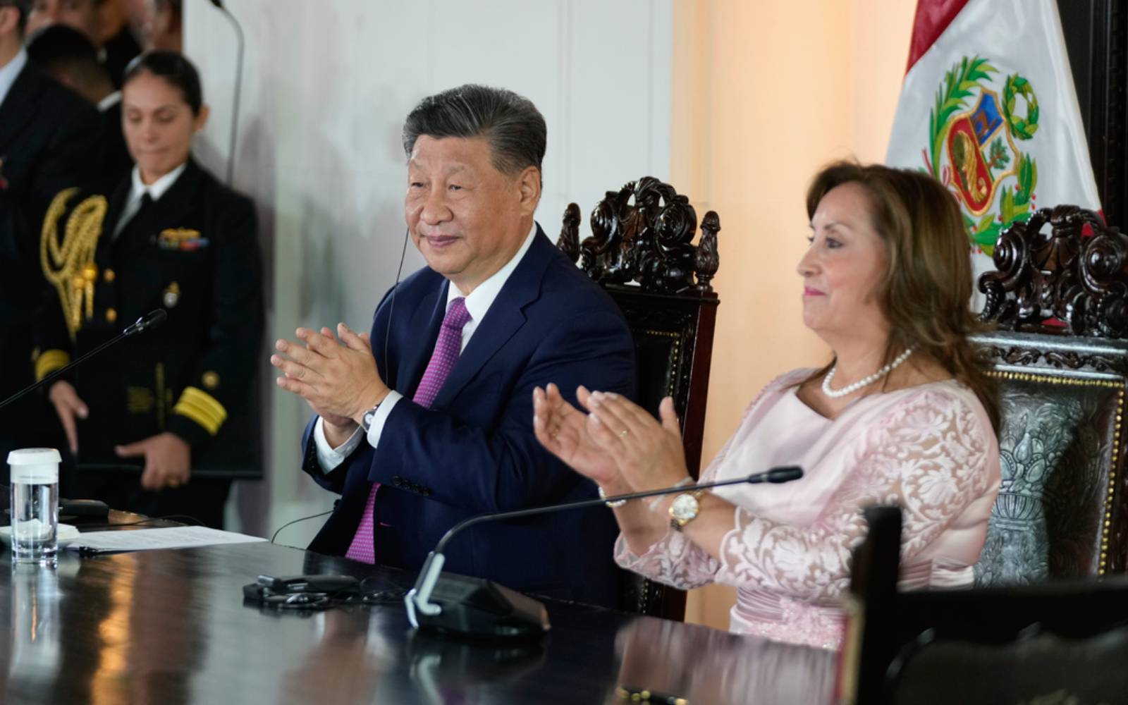 US urges vigilance on Chinese investment as Xi opens Peru port