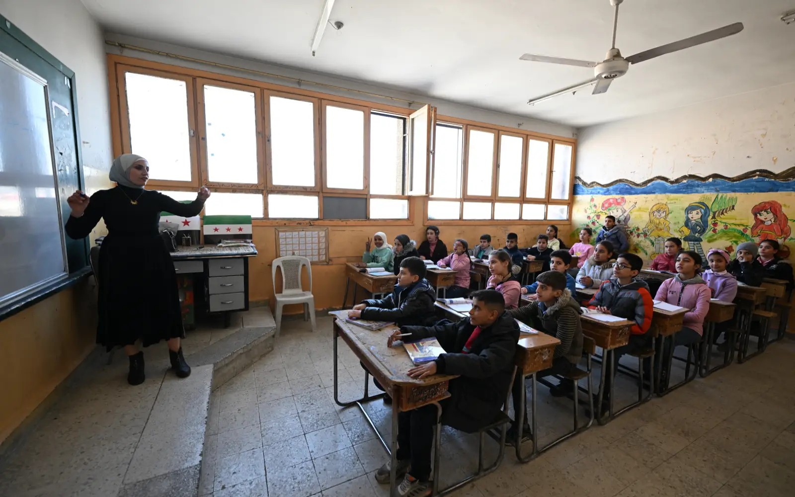 Syrian authorities reopen schools, a week after upheaval that overthrew Assad