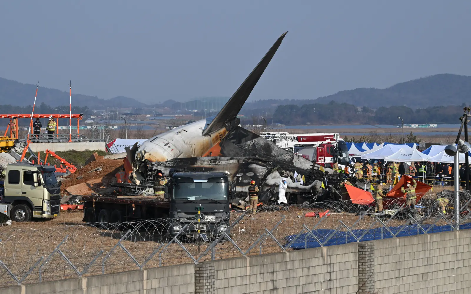 Operasi pencarian di lokasi nahas Jeju Air tamat