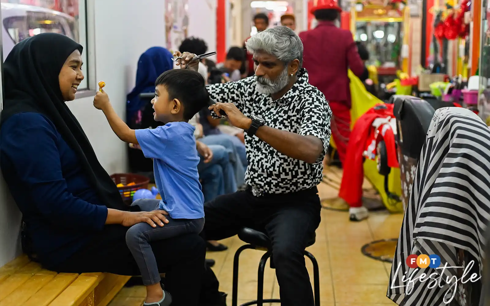 Mr D’s barbershop a blessing for parents of autistic children 11