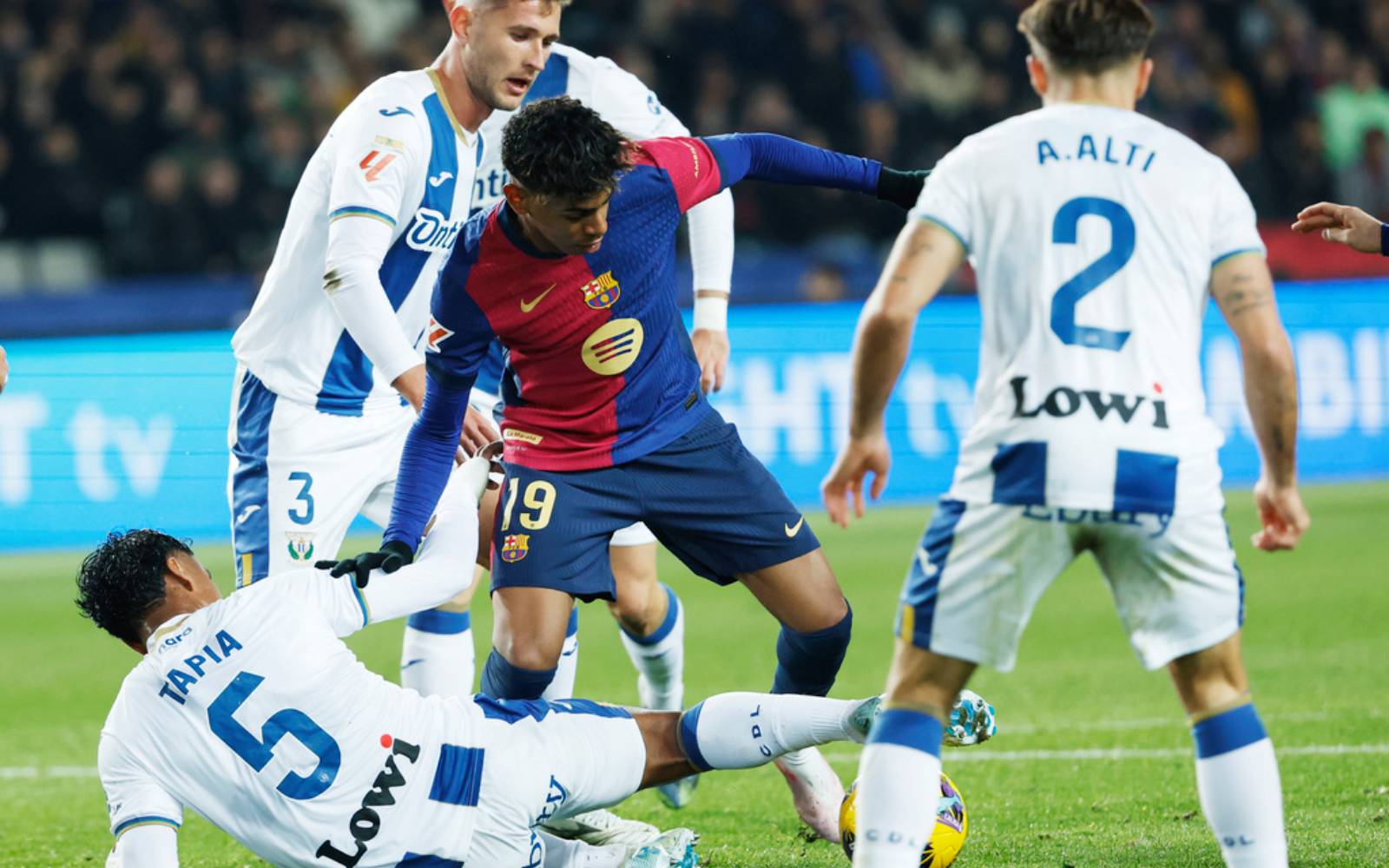 Barcelona stunned by lowly Leganes in 1-0 home defeat