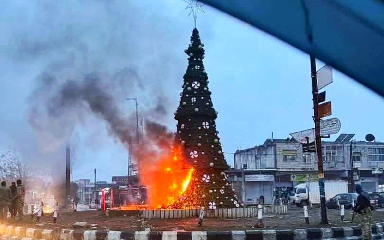 syria christmas tree