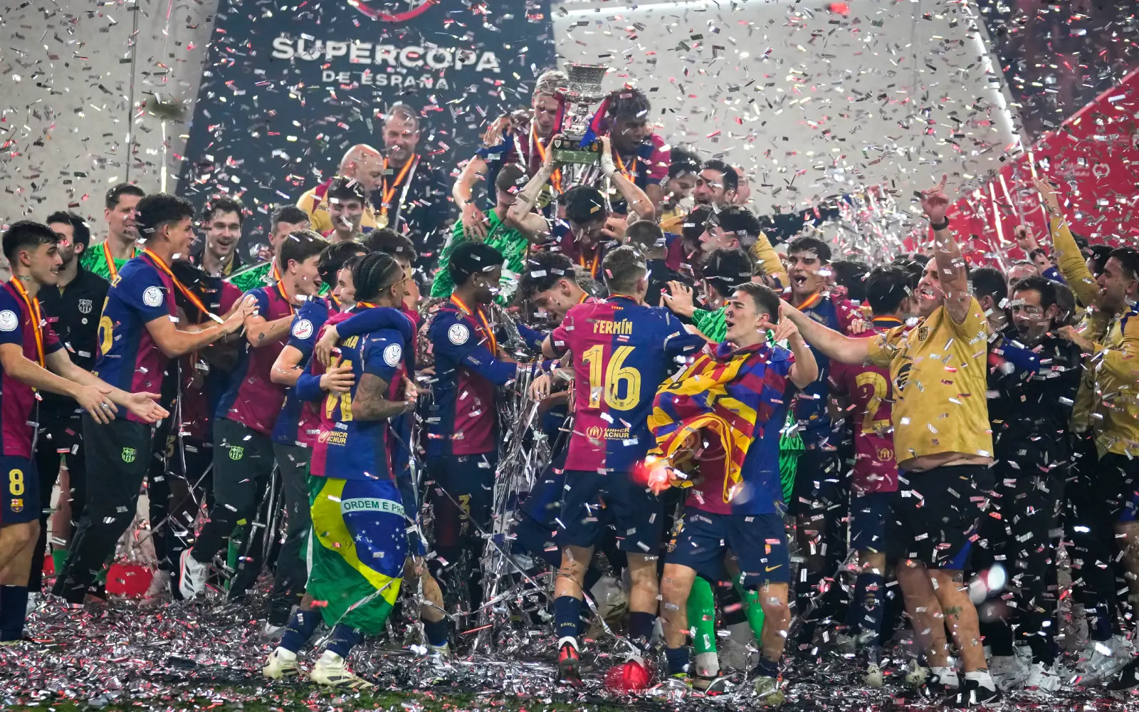 Barcelona thrash Real 5-2 in Spanish Super Cup thriller