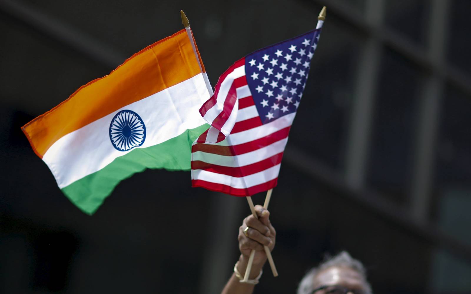 US India flag