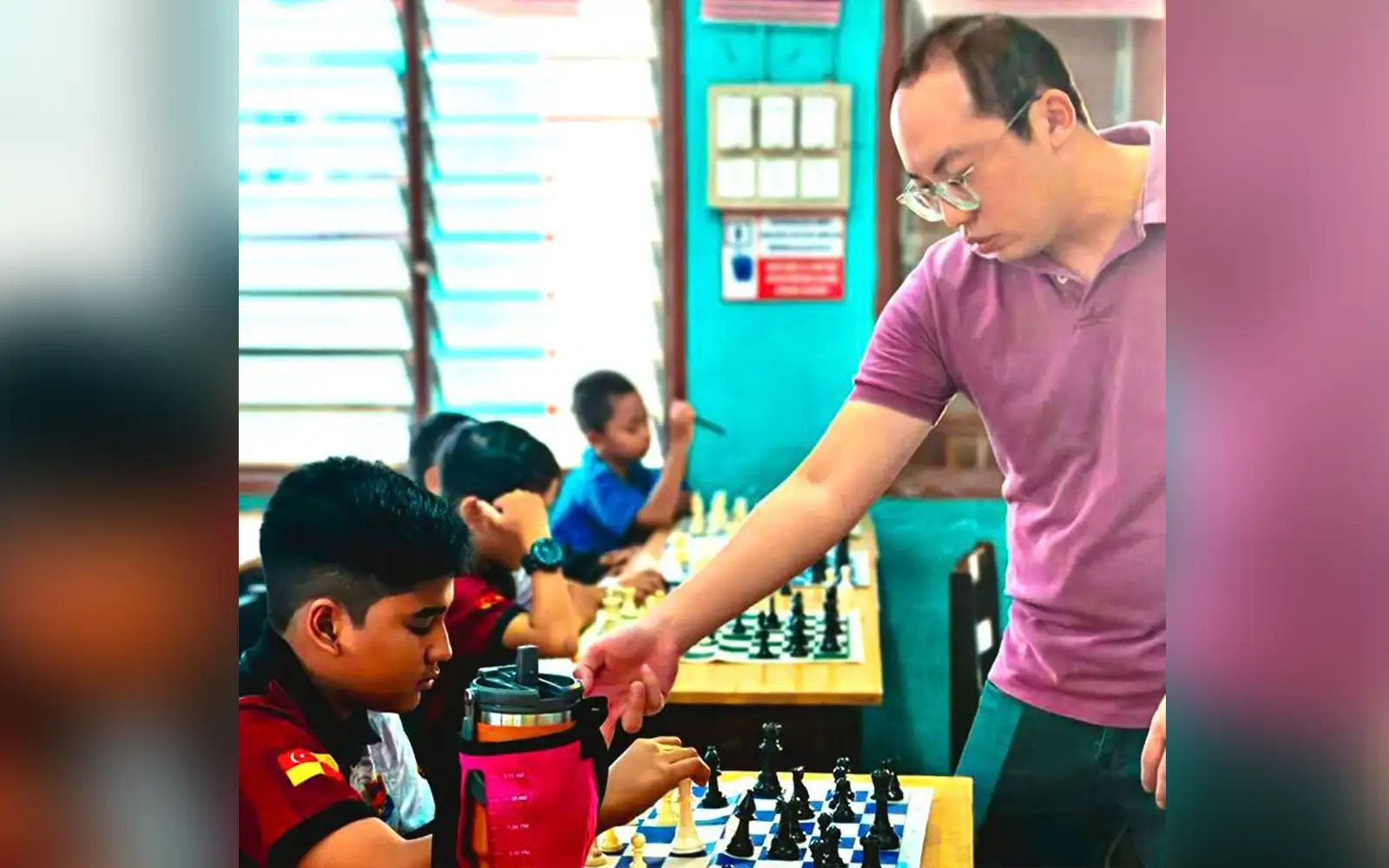 Chan's rise from chess player to coach