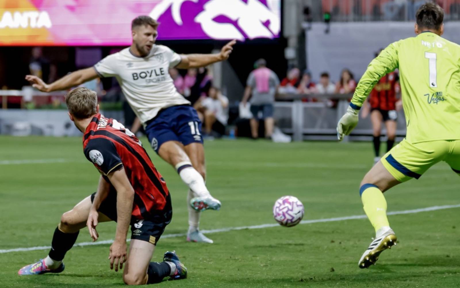 West Ham blanks Bournemouth in Premier League US summer series