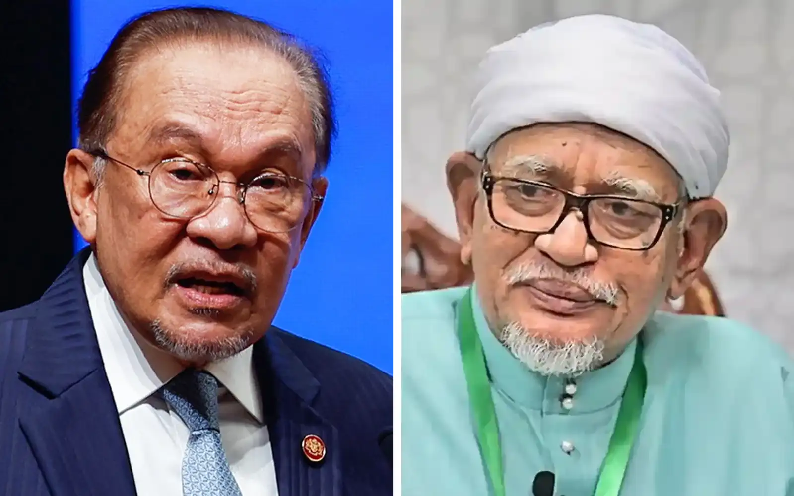 Anwar Ibrahim Abdul Hadi Awang 