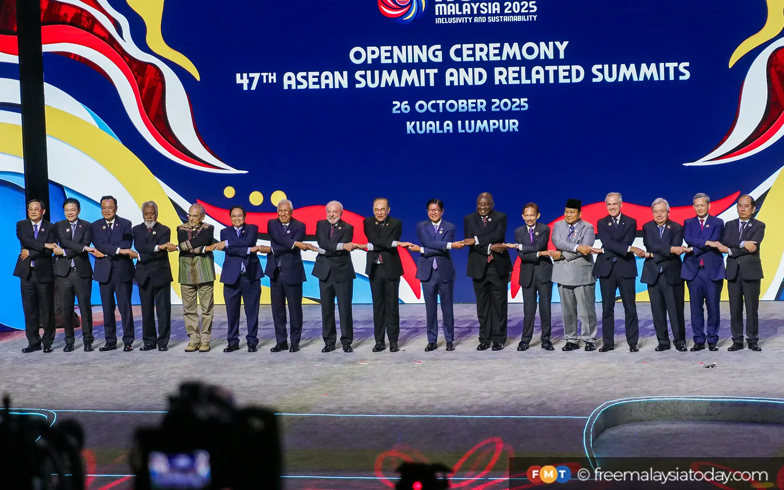 47th ASEAN Summit and related summits - Opening Ceremony, Prize Presentation and Signing of the Declaration on the Admission of Timor-Leste - KL - 26102025
