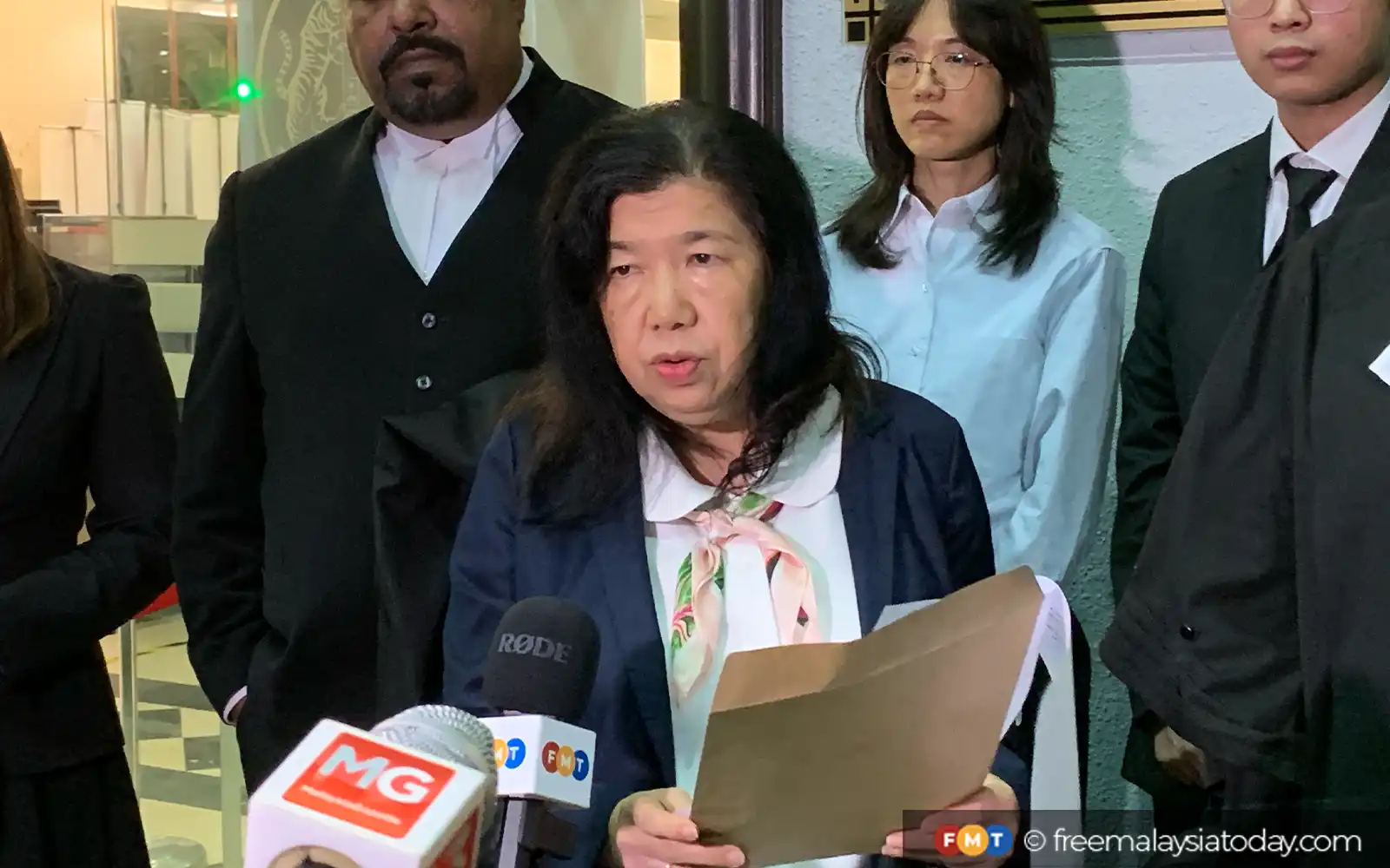 Koh’s wife, Susanna Liew