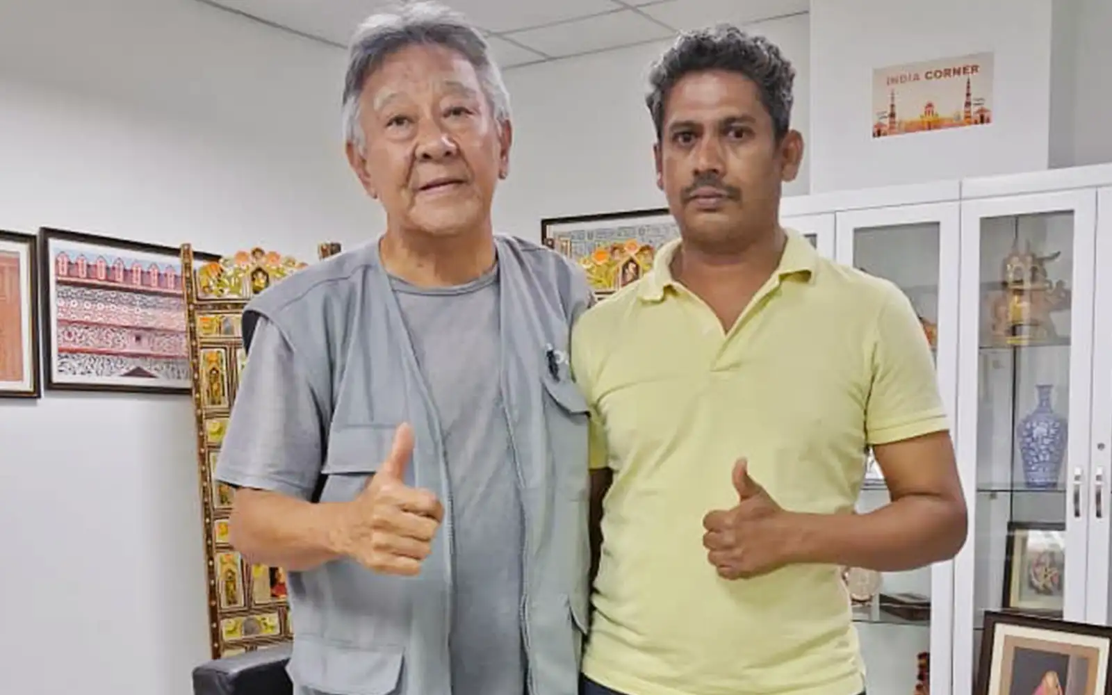 Tony Lian and Safiudeen Pakkeer Mohamed