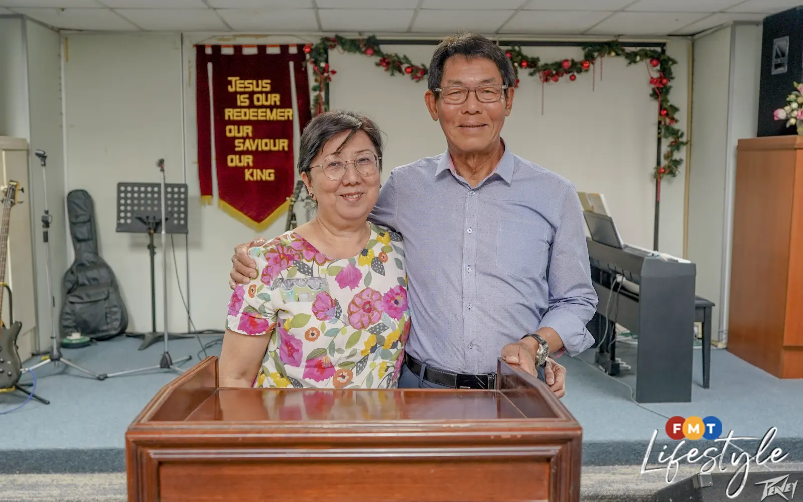 Ex-drug addict turned pastor