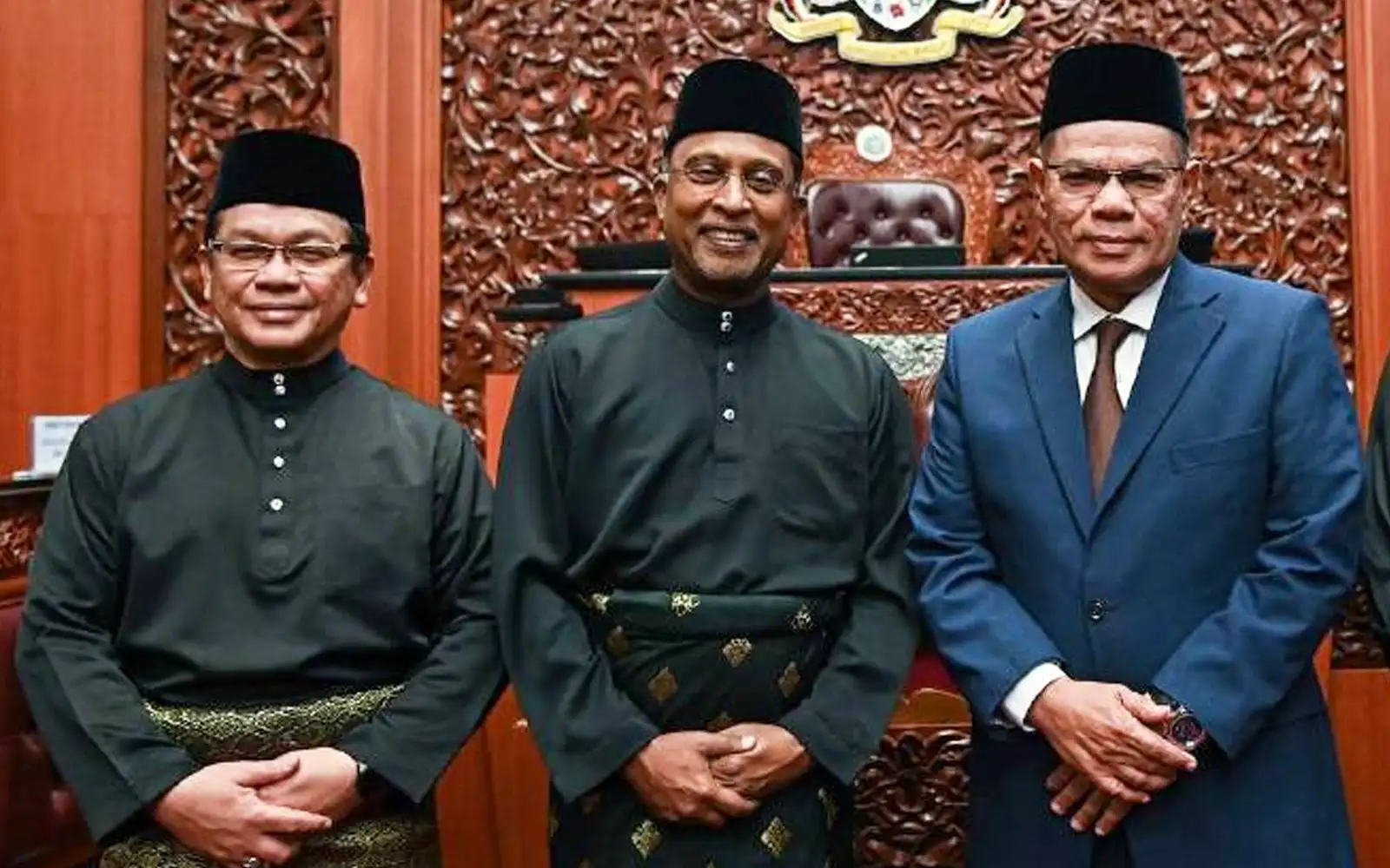 Datuk Dr Na'im Mokhtar, Datuk Seri Dr Zamry Abd Kadir , Datuk Seri Saifuddin Nasution Ismail