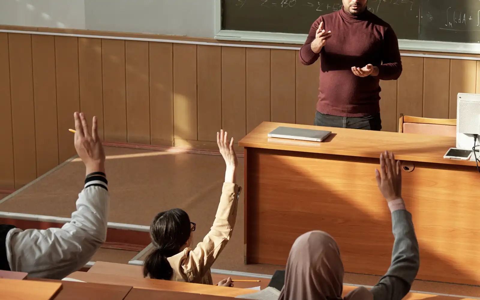 lecturer lecture hall