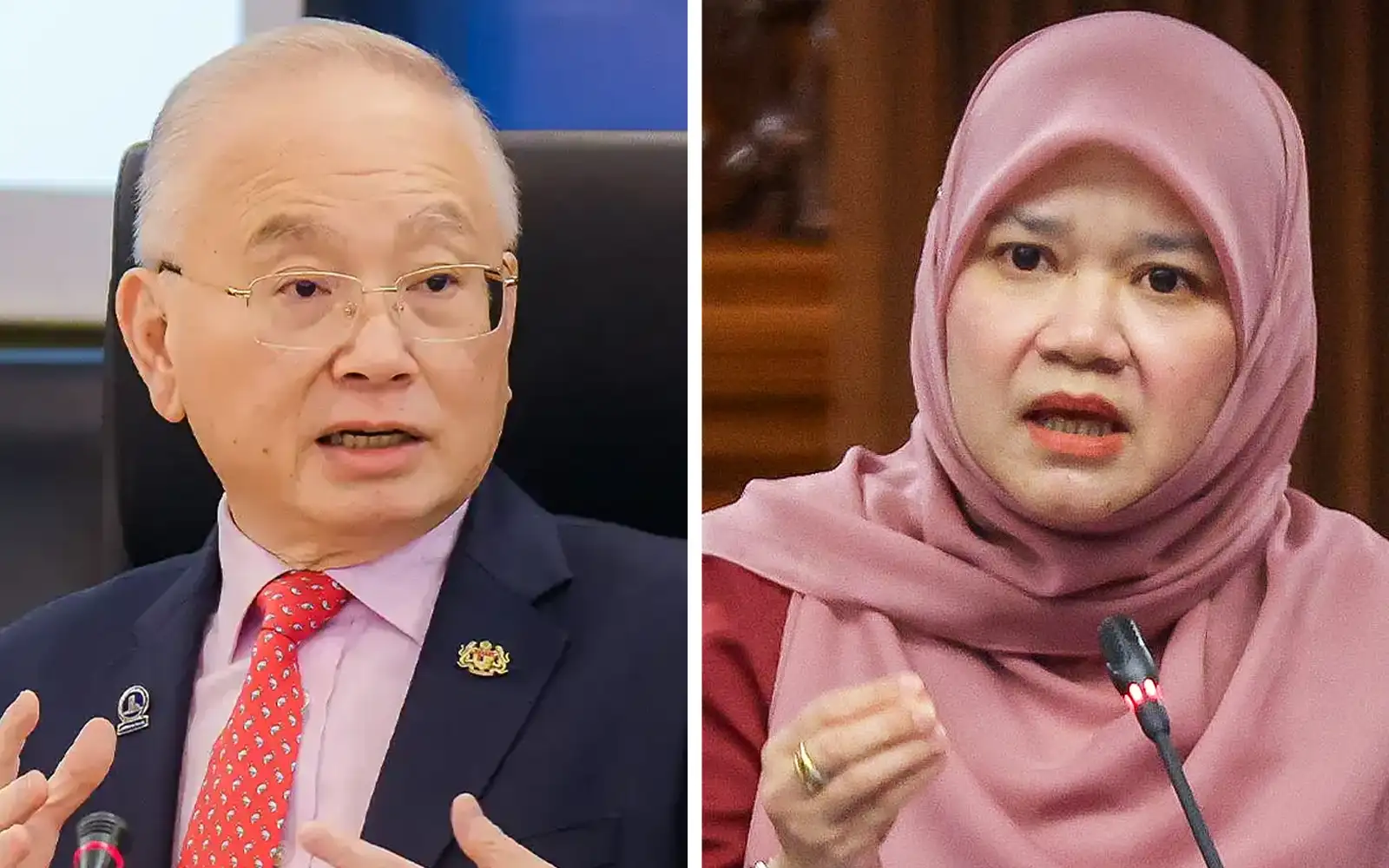 Wee Ka Siong Fadhlina Sidek