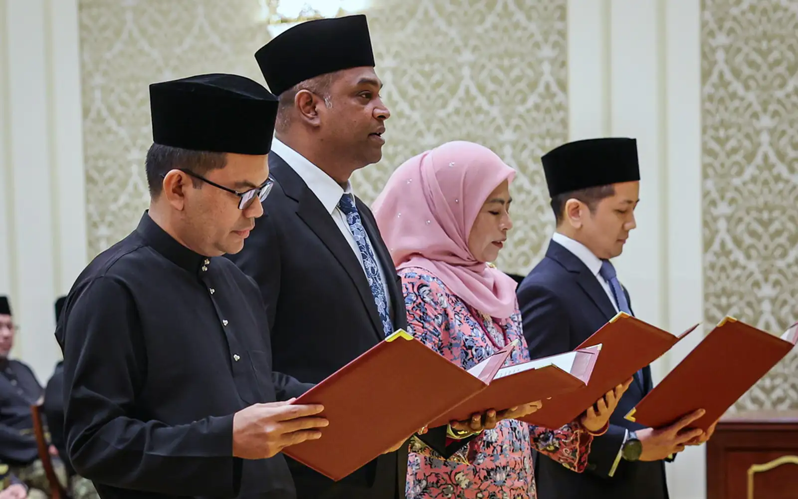 Akmal Nasir, R Ramanan, Noraini Ahmad and Arthur Joseph Kurup