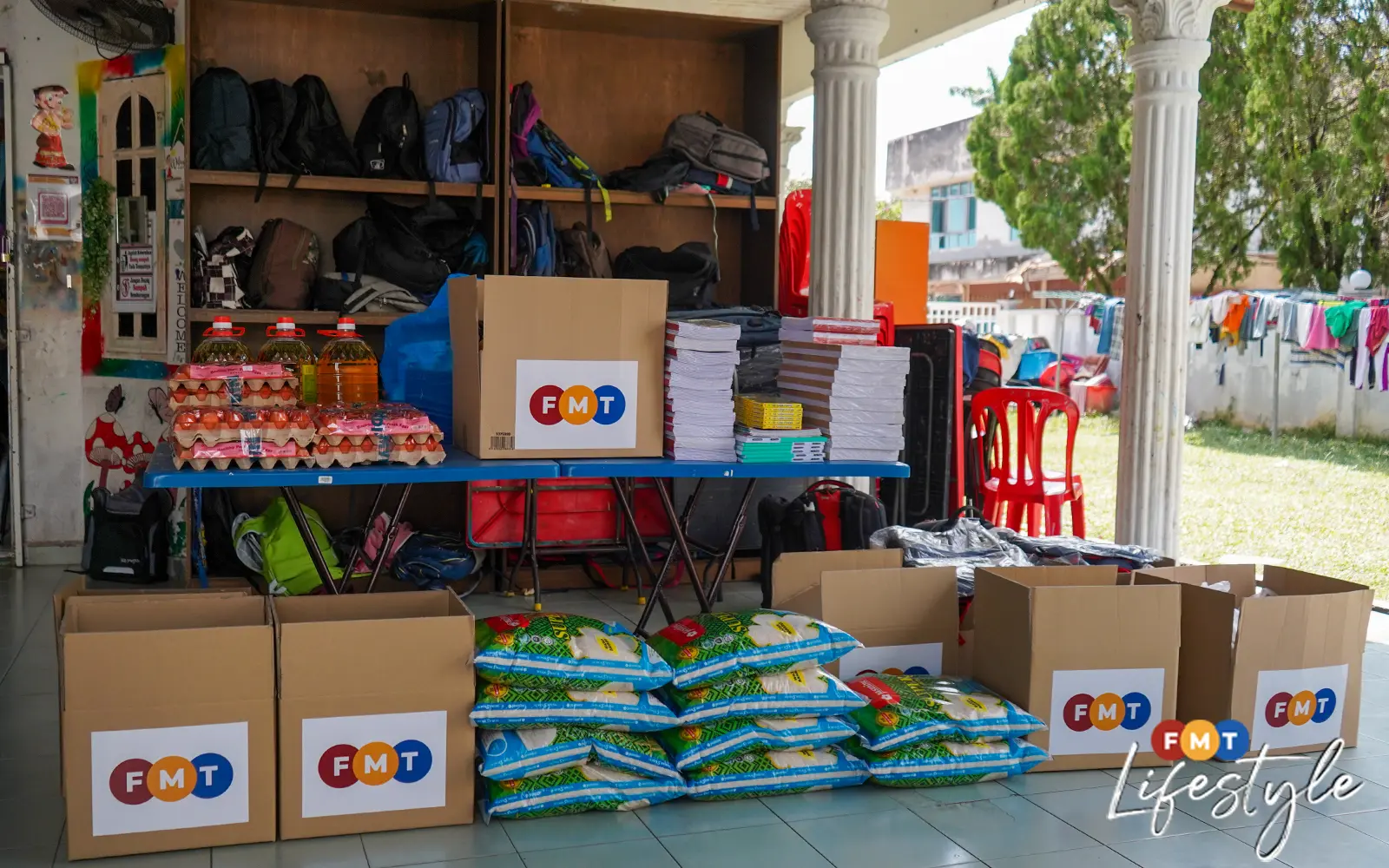 Jenjarom Back to School Donation shoot at Pertubuhan Kebajikan Kesayangan Maha (PKKM)