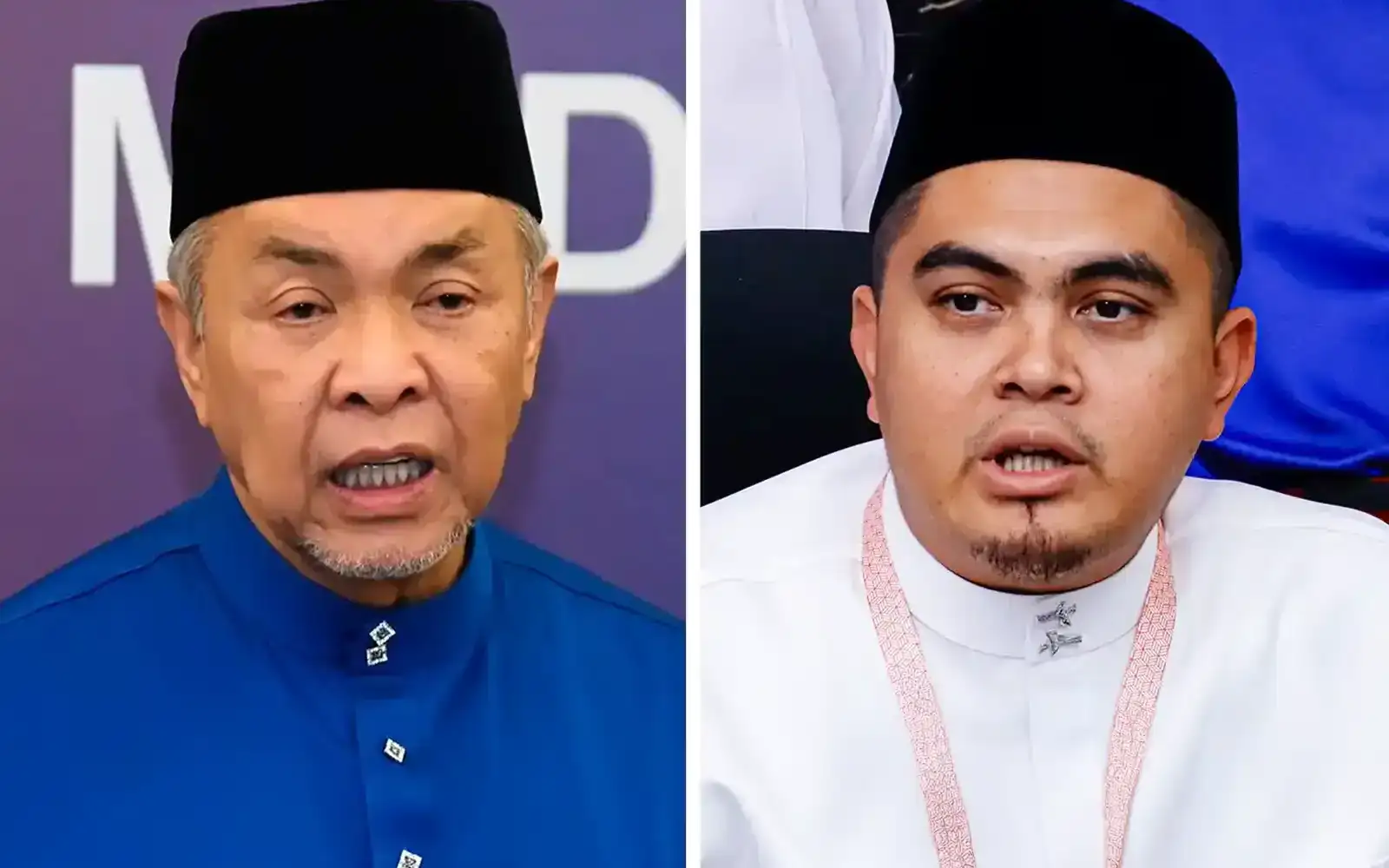 Zahid Hamidi and Akmal Saleh
