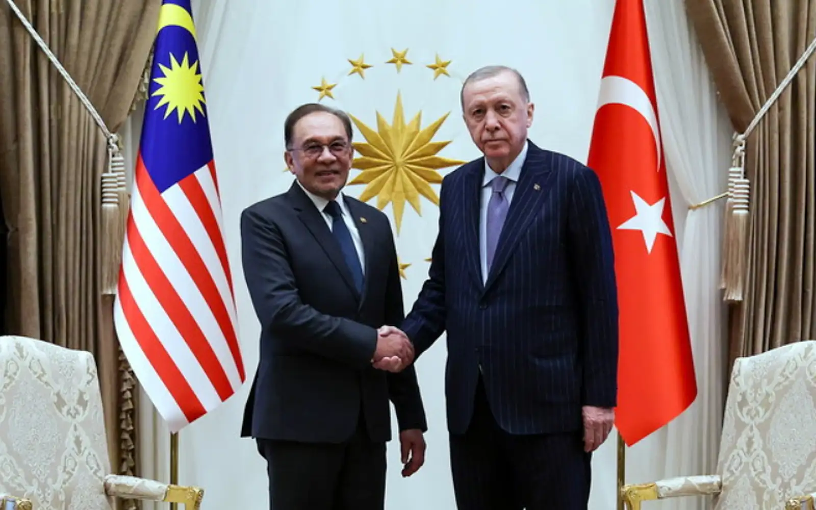 Anwar Ibrahim dan Recep Tayyip Erdogan