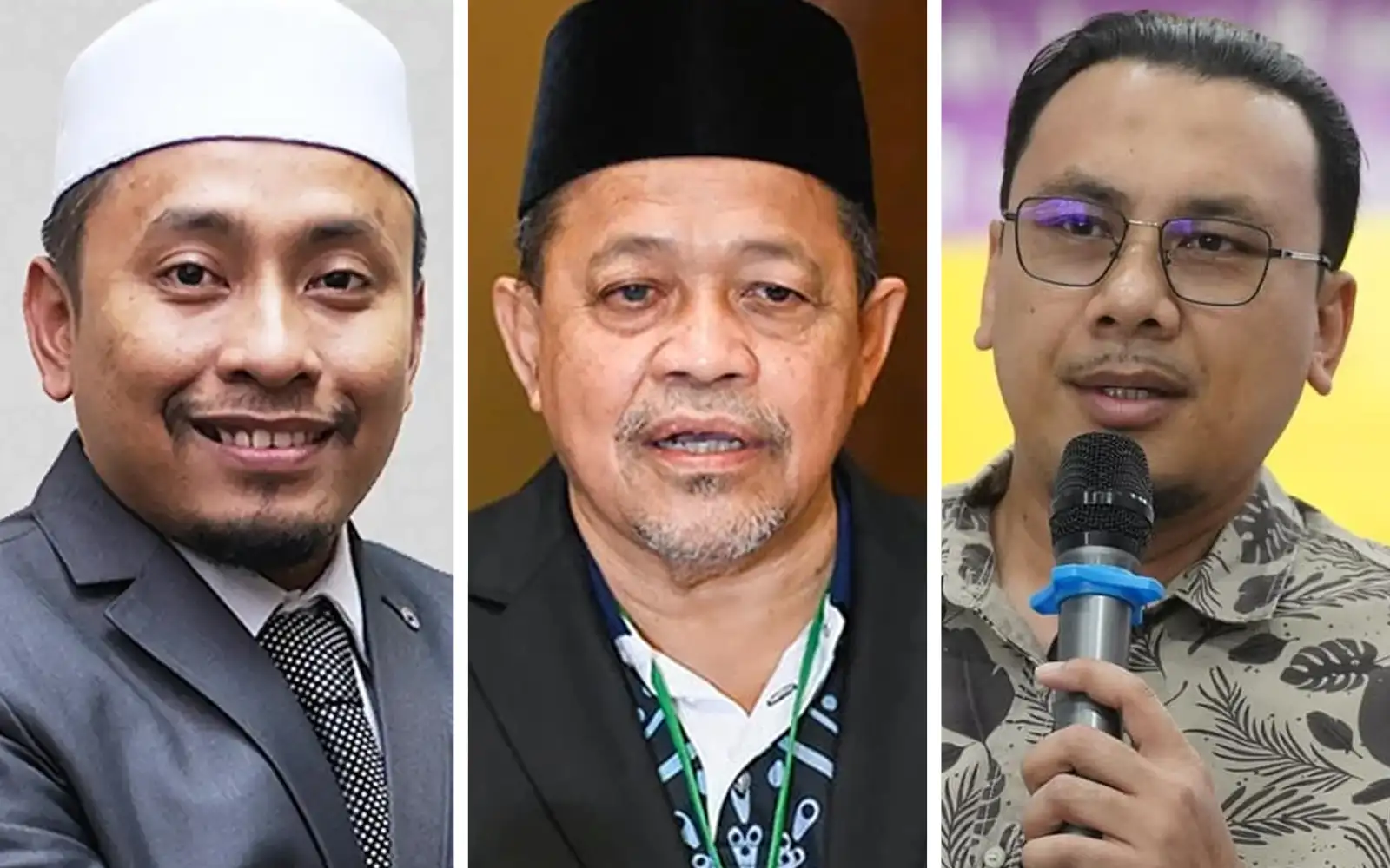 Ahmad Fadhli Shaari, Shahidan Kassim, Afnan Hamimi Taib Azamudden