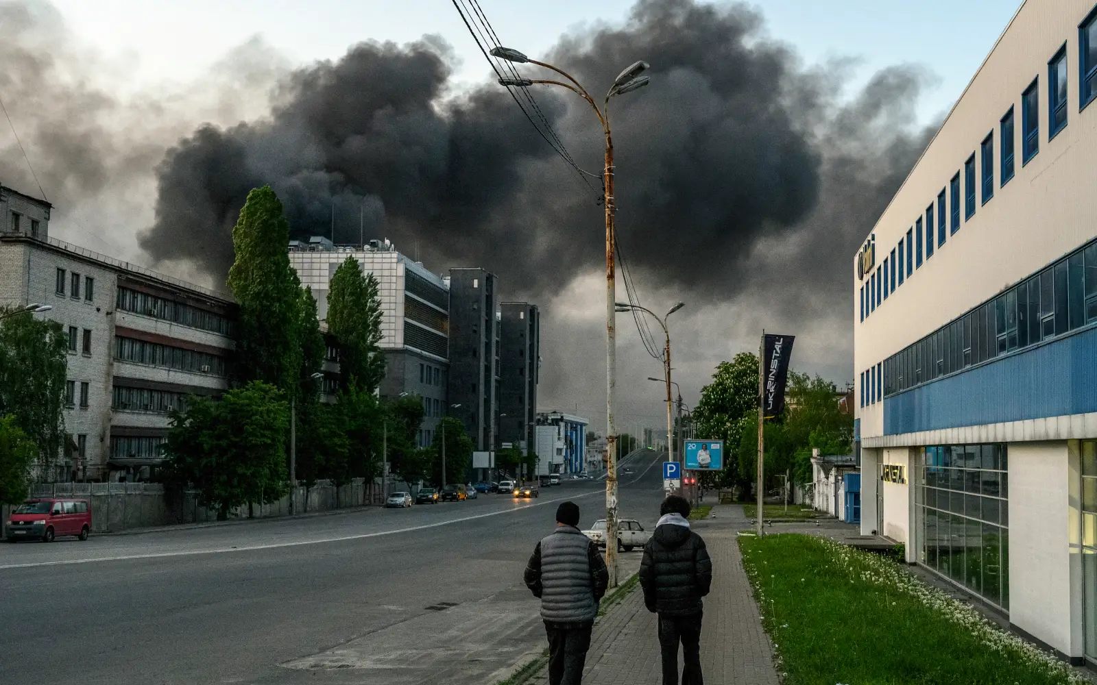 Ukraine’s capital Kyiv hit by massive missile, drone attack