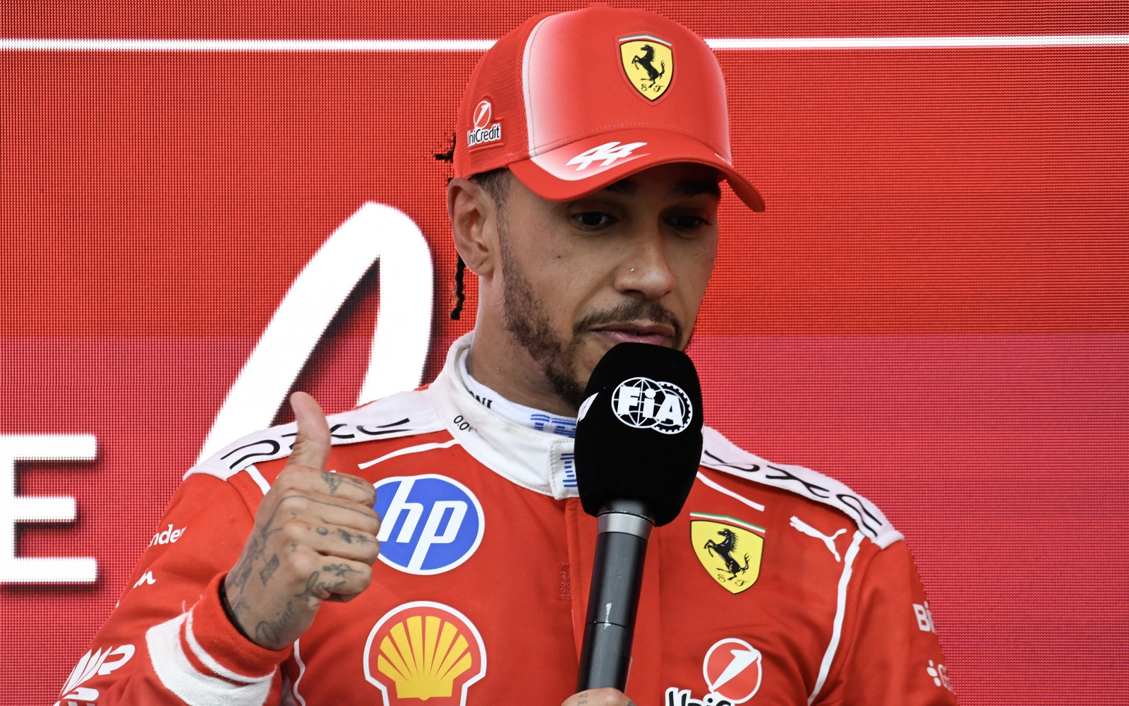 Delighted Hamilton rolls back years with vintage runner-up effort