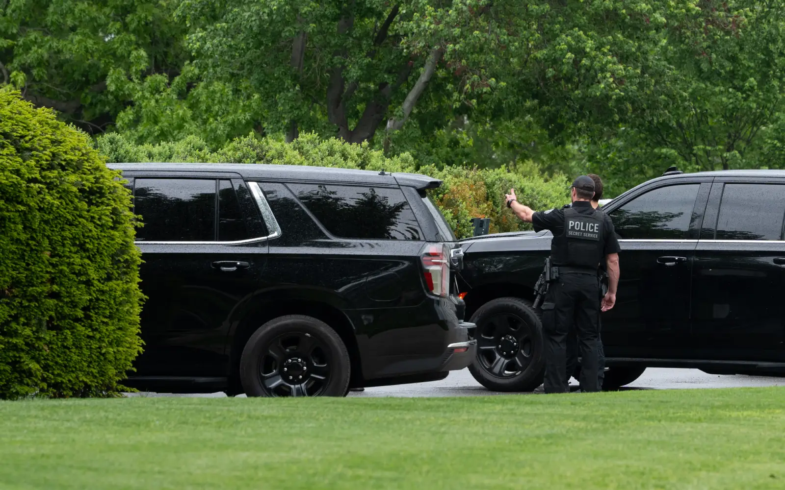 Large police presence around White House after reports of shots fired