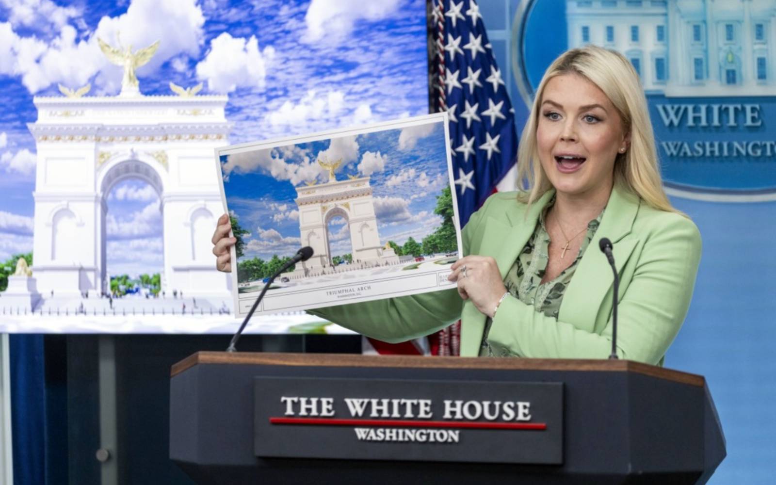 Trump’s big arch approved by ally-controlled board