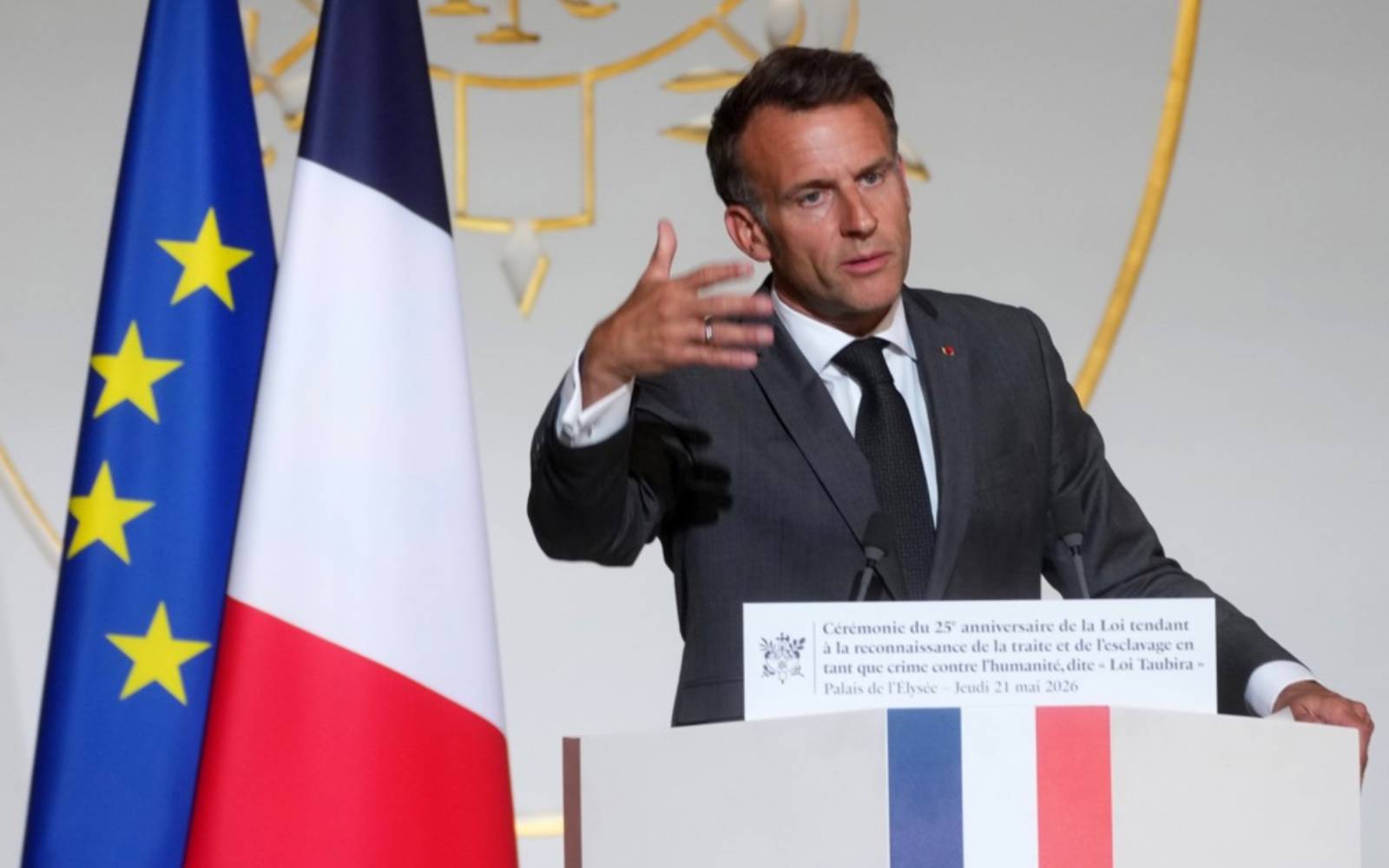 Macron urges caution on reparations as France confronts slavery legacy