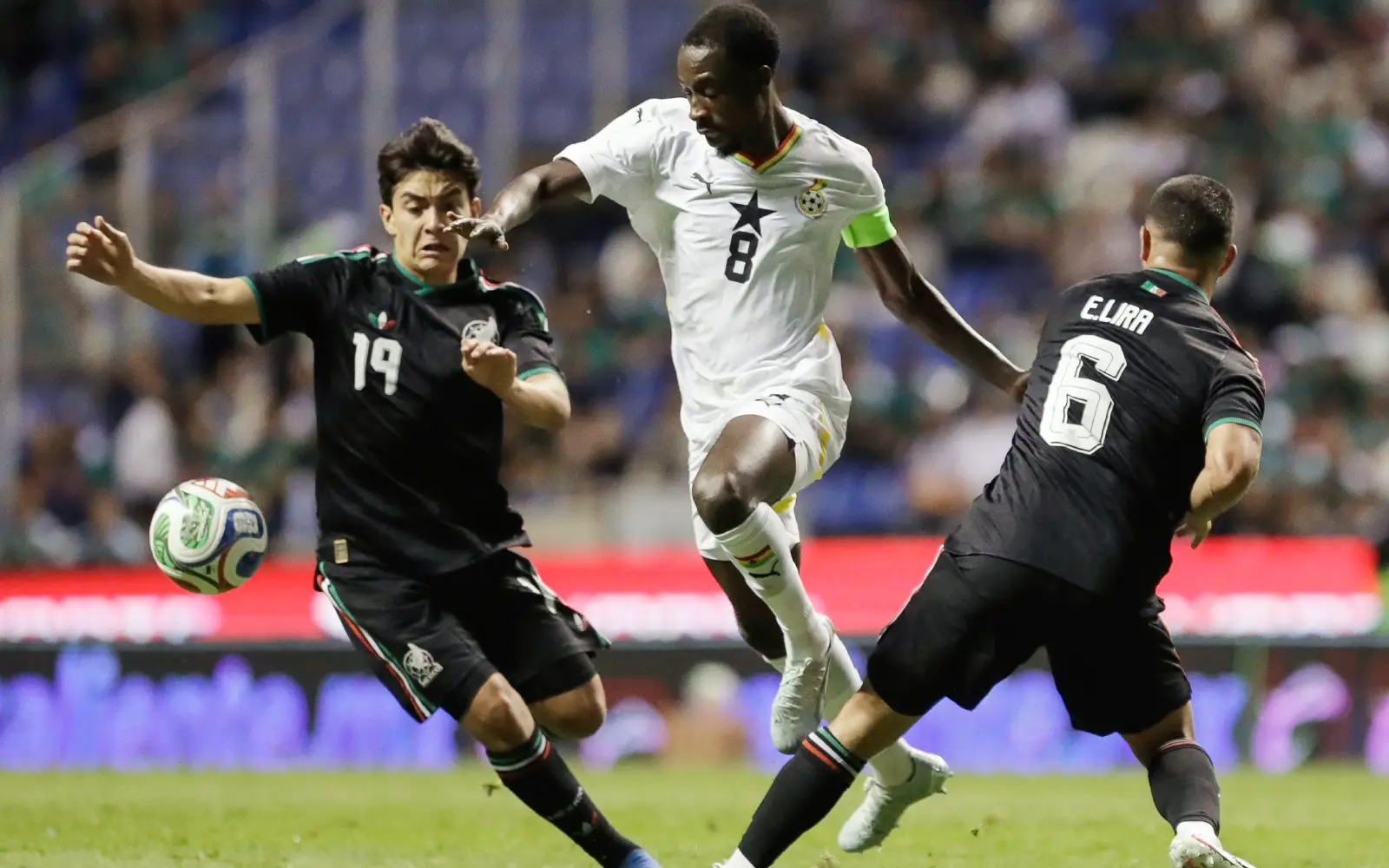 Mexico ease past Ghana in World Cup warm-up in Puebla