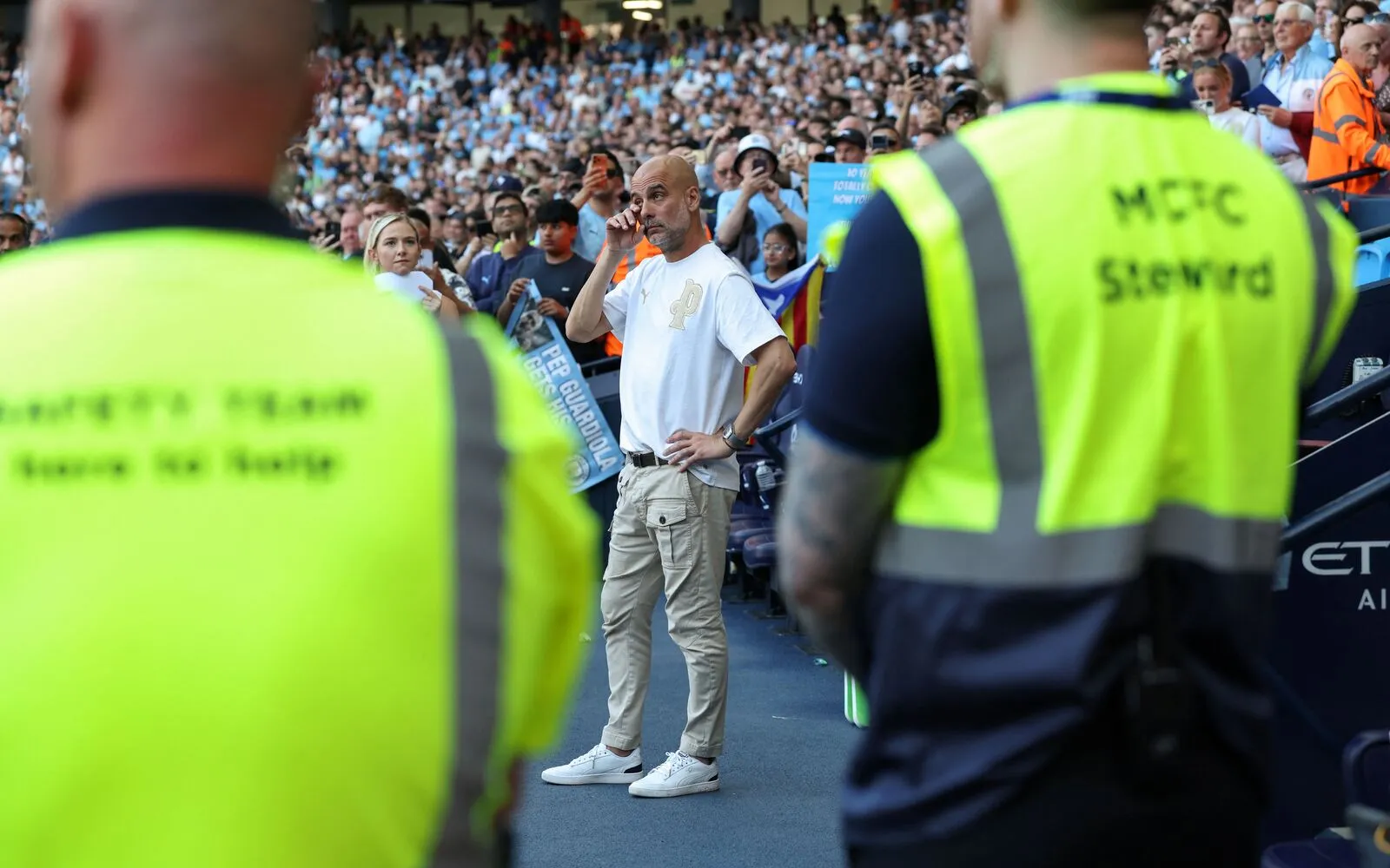 ‘Be yourself’, Guardiola tells Man City successor